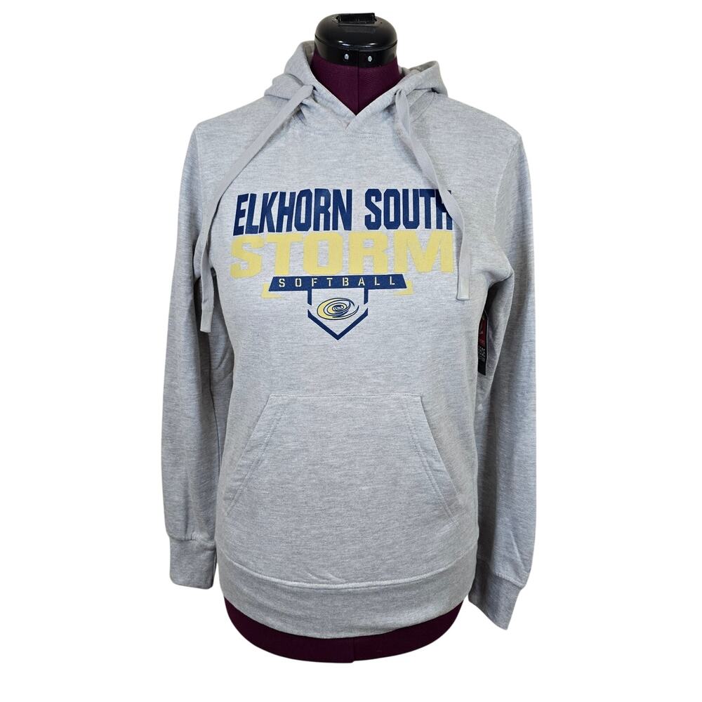 NEW NWT Women's BSN Sports Elkhorn South Storm Softball Hoodie | Size Medium